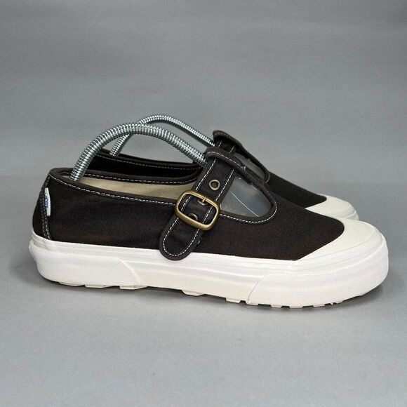 Vans Shoes Women's Size 10 Gray Canvas Slip On Platform Athletic Casual Sneakers - Picture 1 of 13